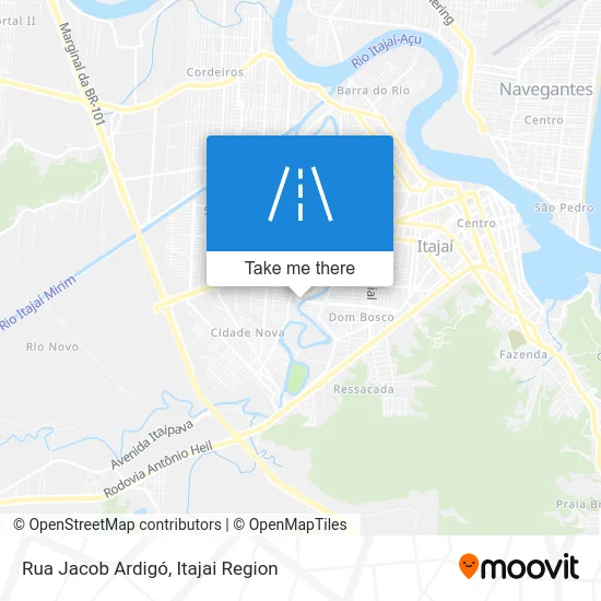 Rua Jacob Ardigó map