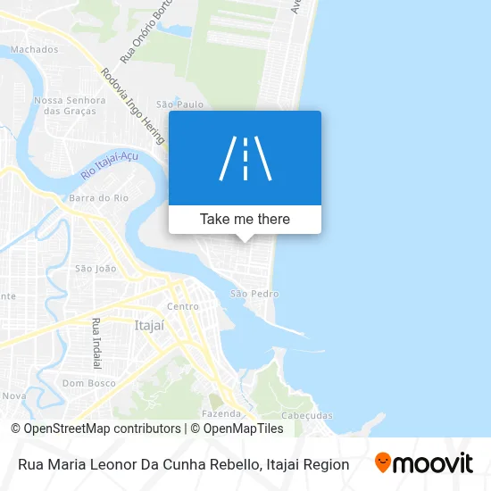 Rua Maria Leonor Da Cunha Rebello map