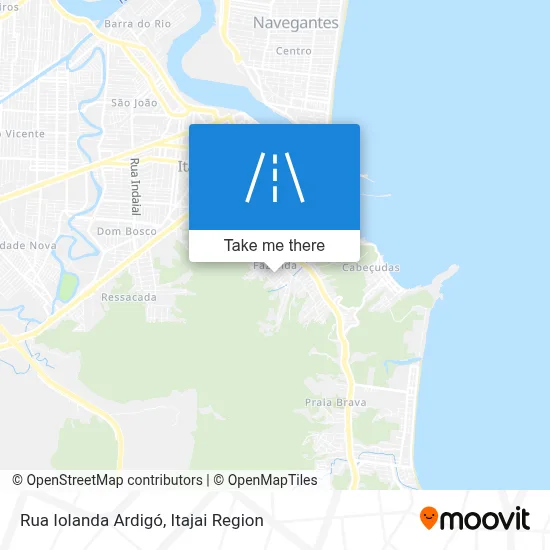 Rua Iolanda Ardigó map