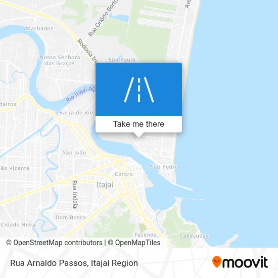 Rua Arnaldo Passos map