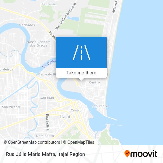 Rua Júlia Maria Mafra map