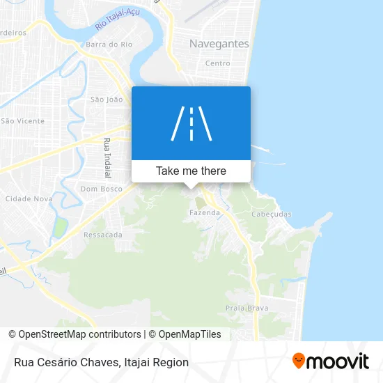 Rua Cesário Chaves map