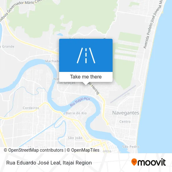 Rua Eduardo José Leal map