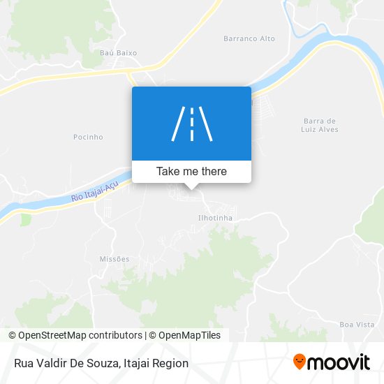 Rua Valdir De Souza map