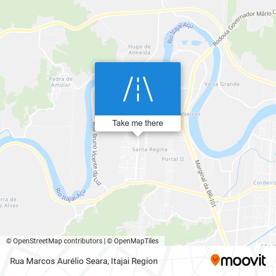 Rua Marcos Aurélio Seara map