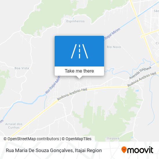 Rua Maria De Souza Gonçalves map