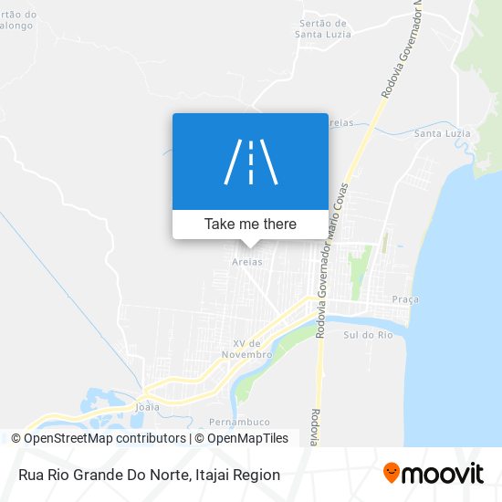 Rua Rio Grande Do Norte map