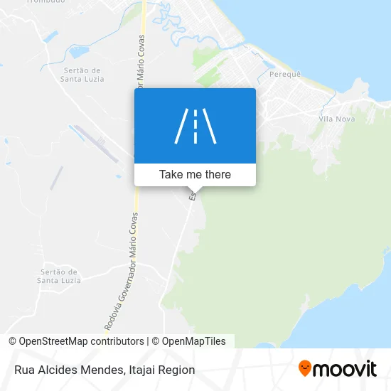 Rua Alcides Mendes map