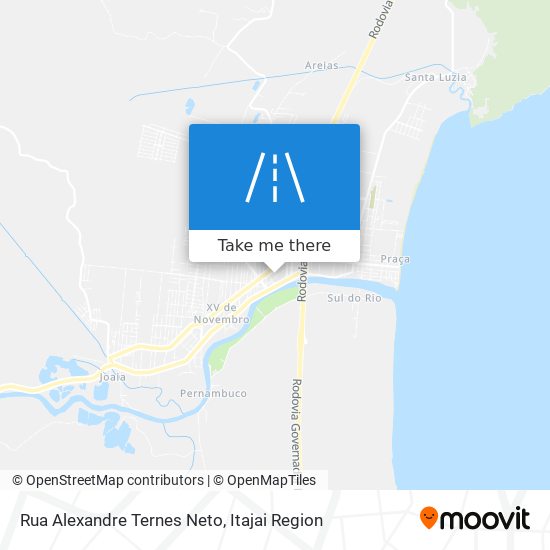 Rua Alexandre Ternes Neto map