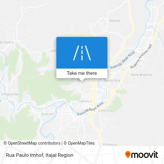 Rua Paulo Imhof map