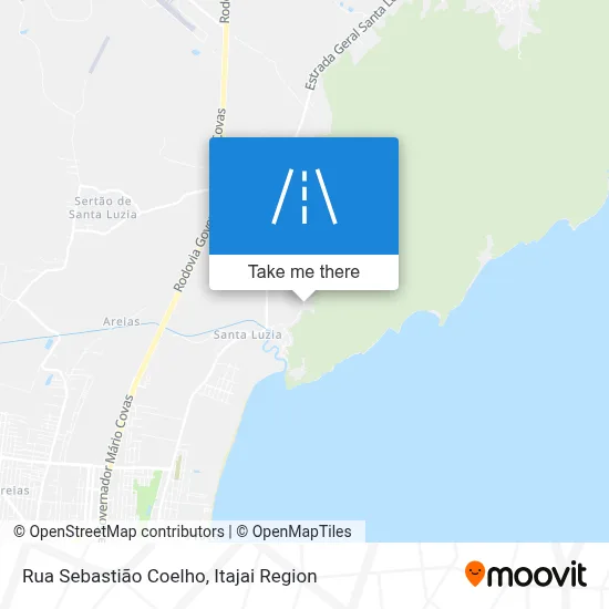 Rua Sebastião Coelho map