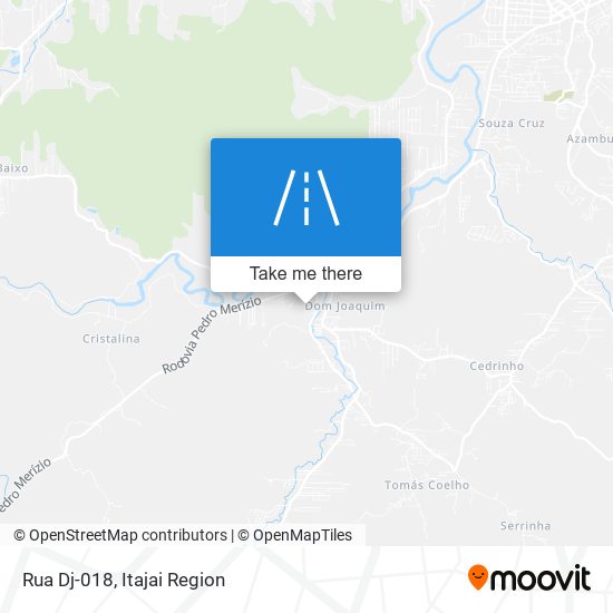 Mapa Rua Dj-018