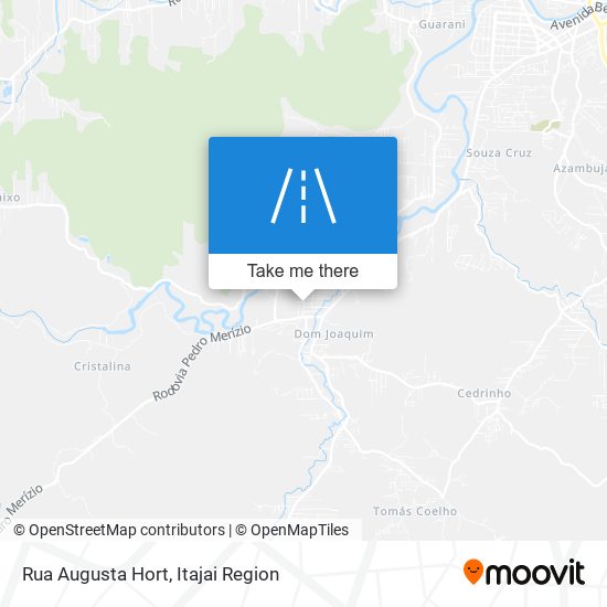 Rua Augusta Hort map