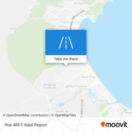 Rua 406 F map