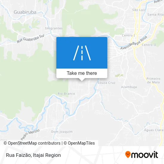 Rua Faizão map