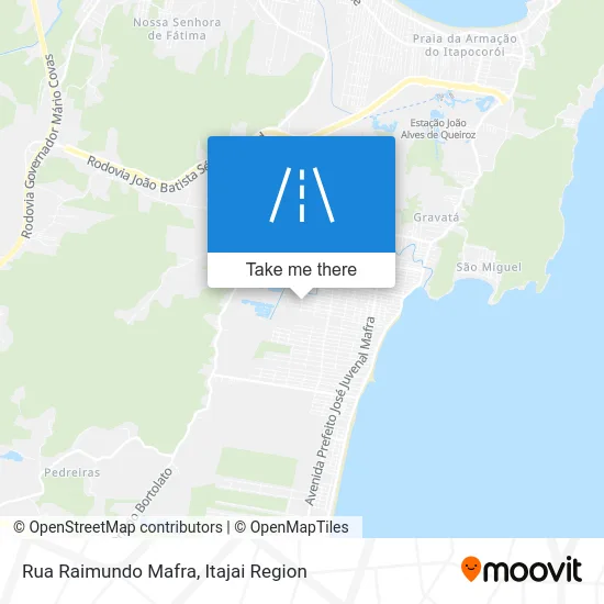 Rua Raimundo Mafra map