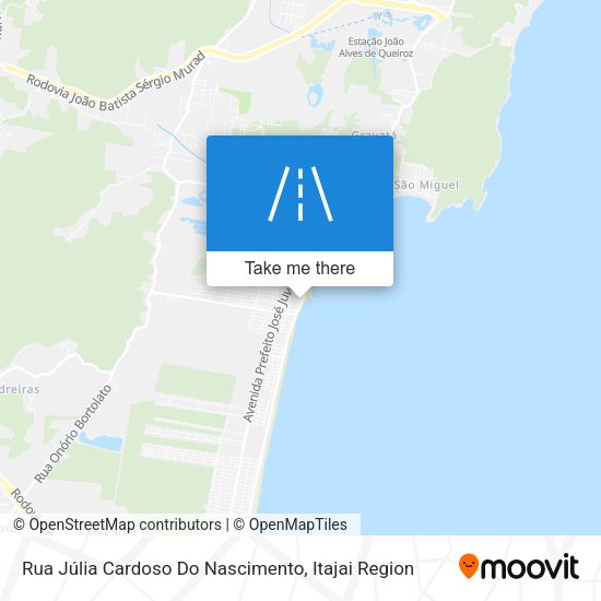 Rua Júlia Cardoso Do Nascimento map