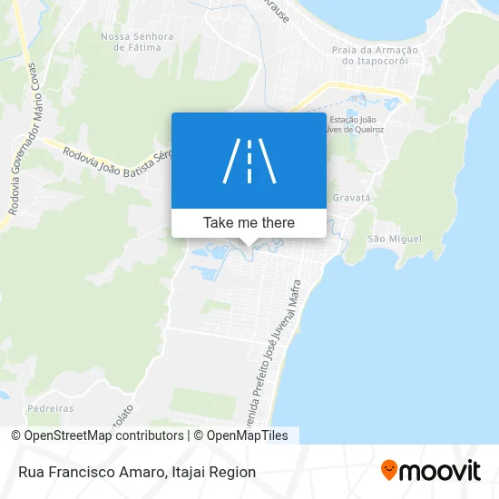 Rua Francisco Amaro map