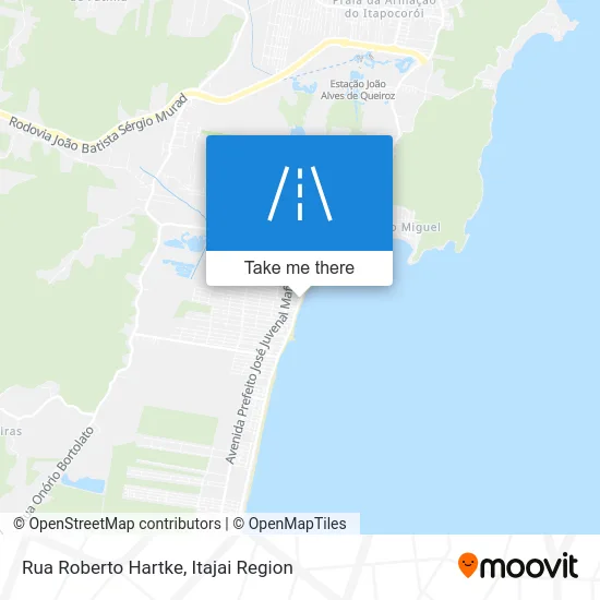 Rua Roberto Hartke map