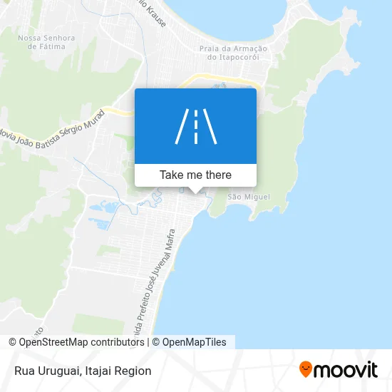 Rua Uruguai map