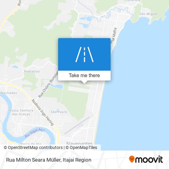 Rua Mílton Seara Müller map