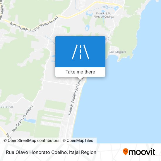 Rua Olavo Honorato Coelho map