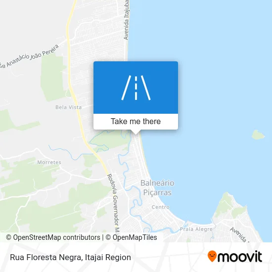 Rua Floresta Negra map