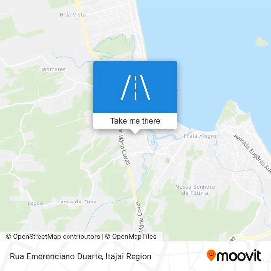 Rua Emerenciano Duarte map