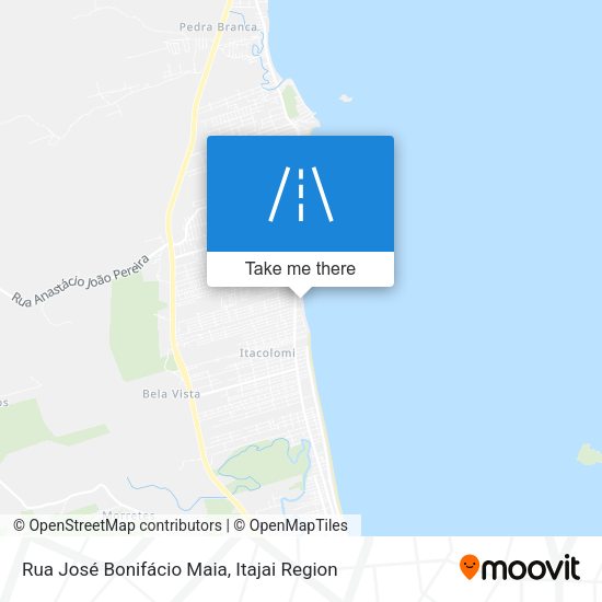 Rua José Bonifácio Maia map