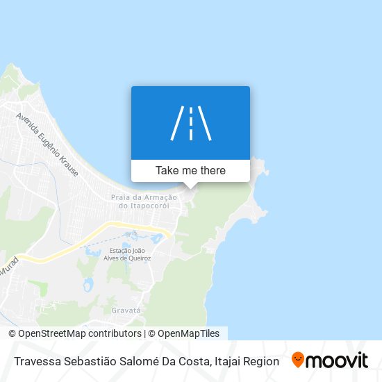 Mapa Travessa Sebastião Salomé Da Costa