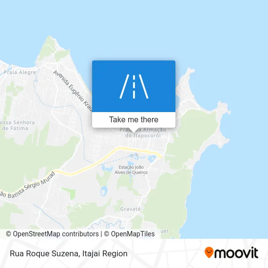 Rua Roque Suzena map