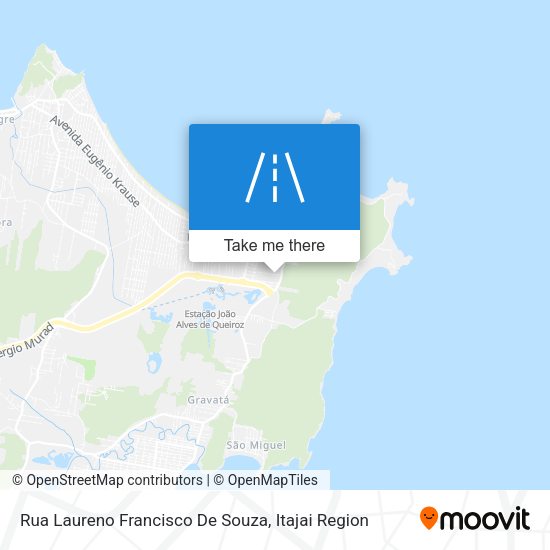 Rua Laureno Francisco De Souza map