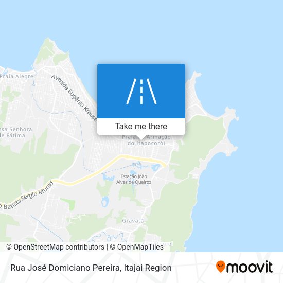 Rua José Domiciano Pereira map