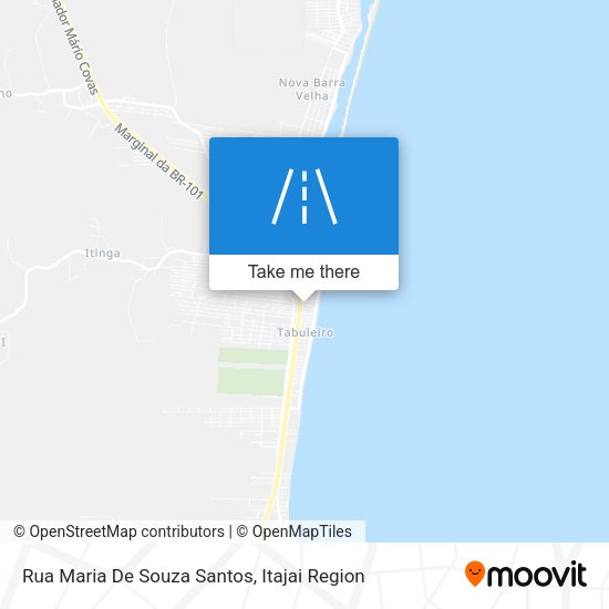 Rua Maria De Souza Santos map