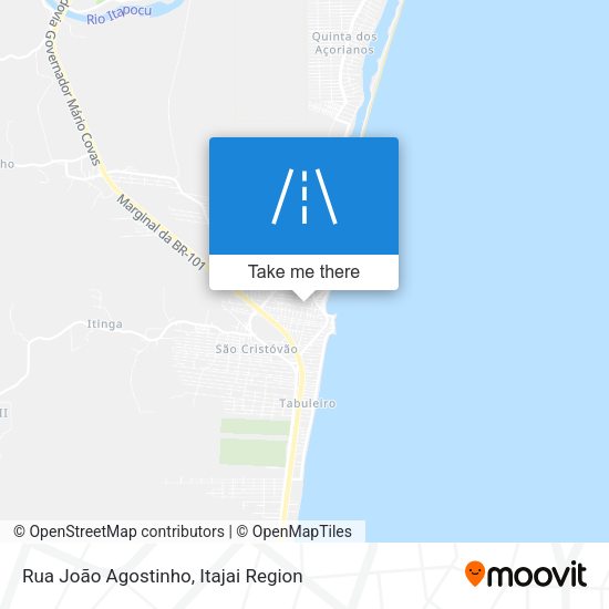 Rua João Agostinho map
