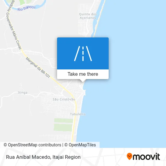 Rua Aníbal Macedo map