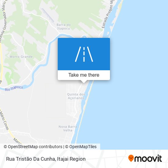 Mapa Rua Tristão Da Cunha
