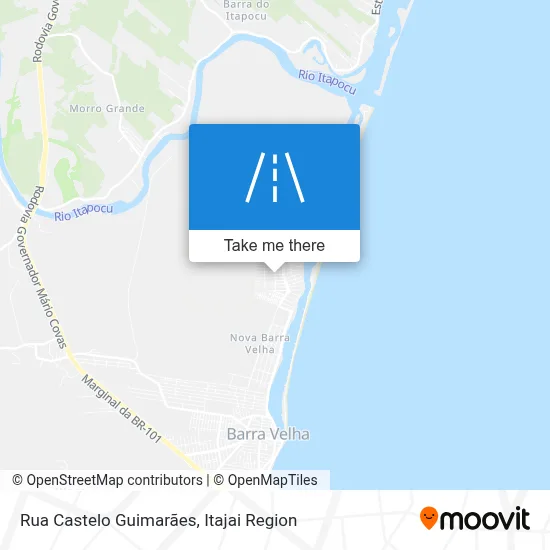 Rua Castelo Guimarães map