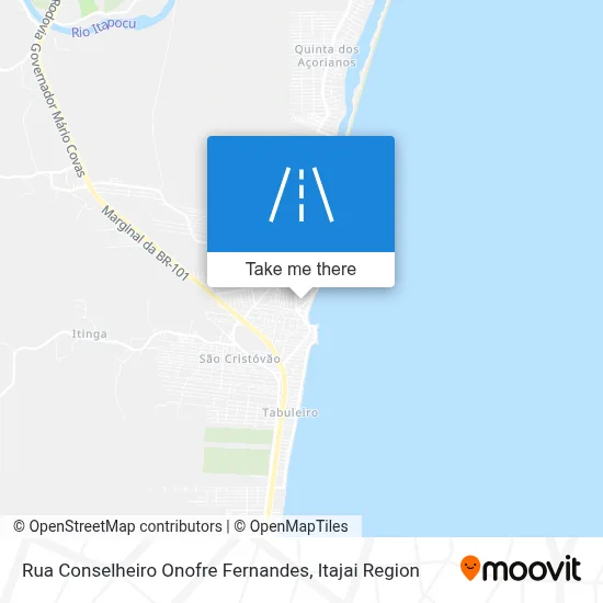 Rua Conselheiro Onofre Fernandes map