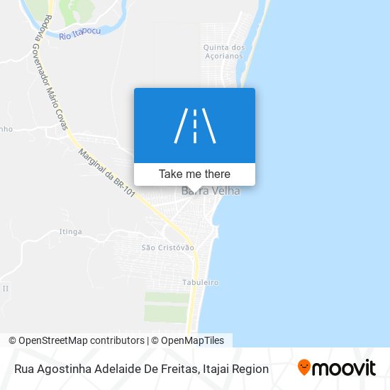 Mapa Rua Agostinha Adelaide De Freitas