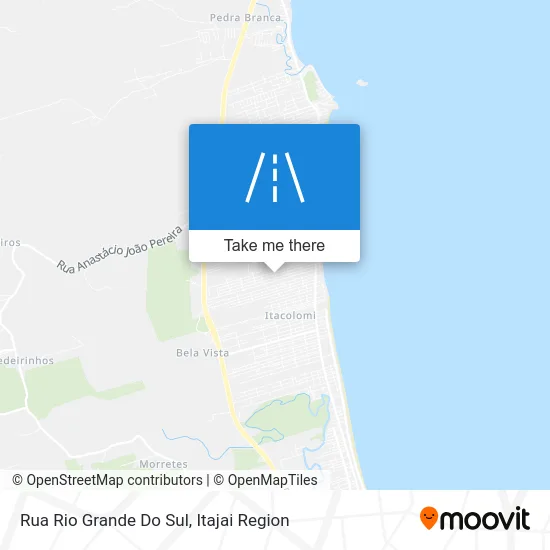 Rua Rio Grande Do Sul map