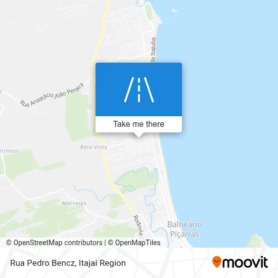 Rua Pedro Bencz map