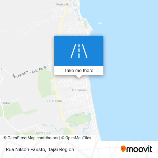 Rua Nilson Fausto map