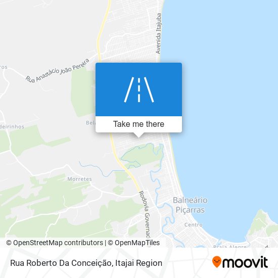 Mapa Rua Roberto Da Conceição