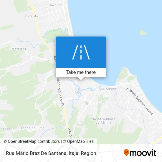 Rua Mário Braz De Santana map
