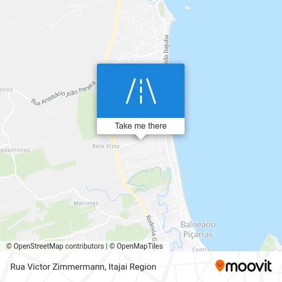 Rua Victor Zimmermann map