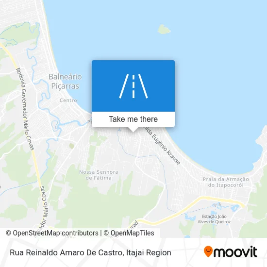 Rua Reinaldo Amaro De Castro map