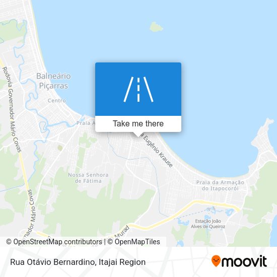 Rua Otávio Bernardino map