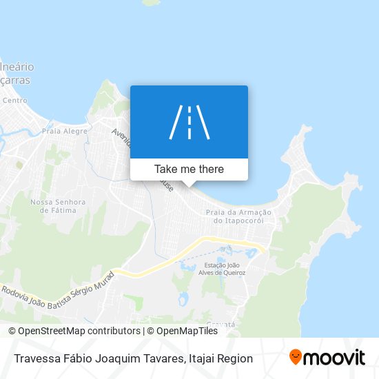 Mapa Travessa Fábio Joaquim Tavares