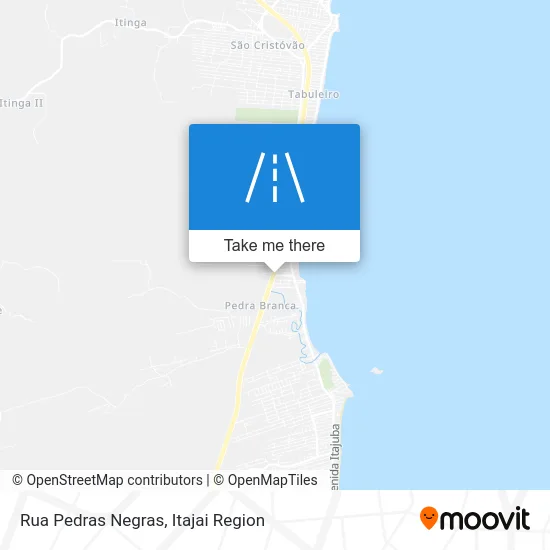 Rua Pedras Negras map